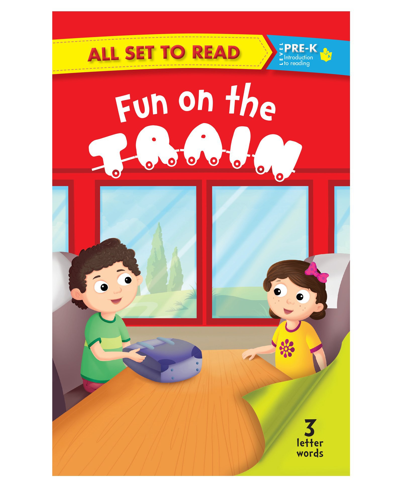 All Set To Read Fun On The Train Picture Book - English-image-8