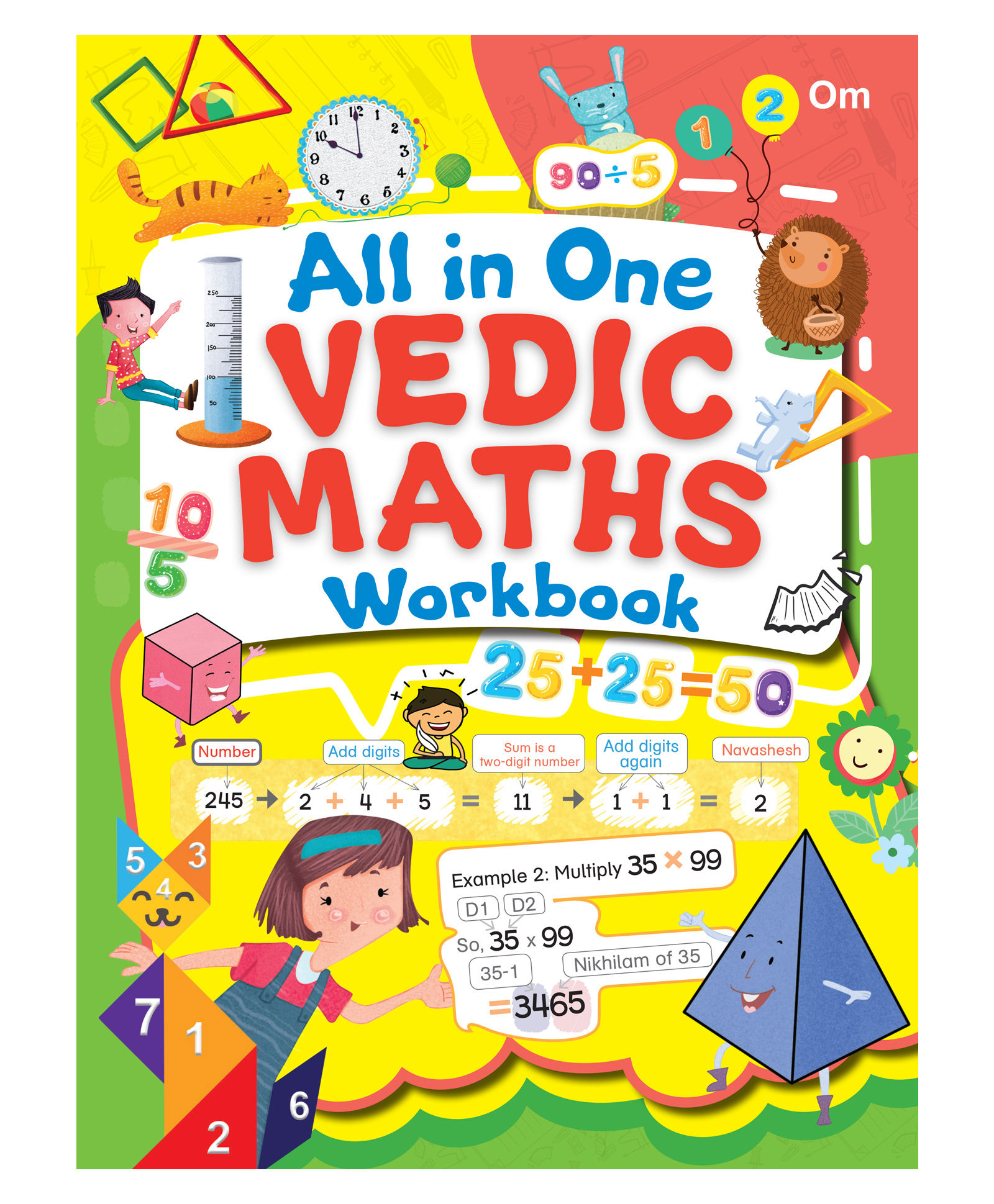 om books international All in one Vedic Maths Workbook - English-picture-12