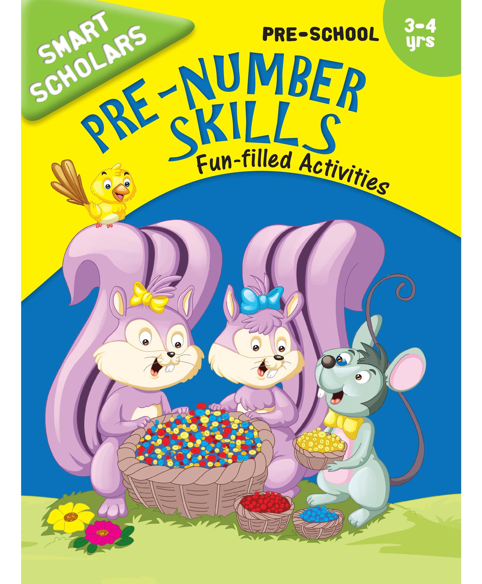 Pre School Smart Scholars Pre Number Skills Fun Filled Activities Book - English-image-43