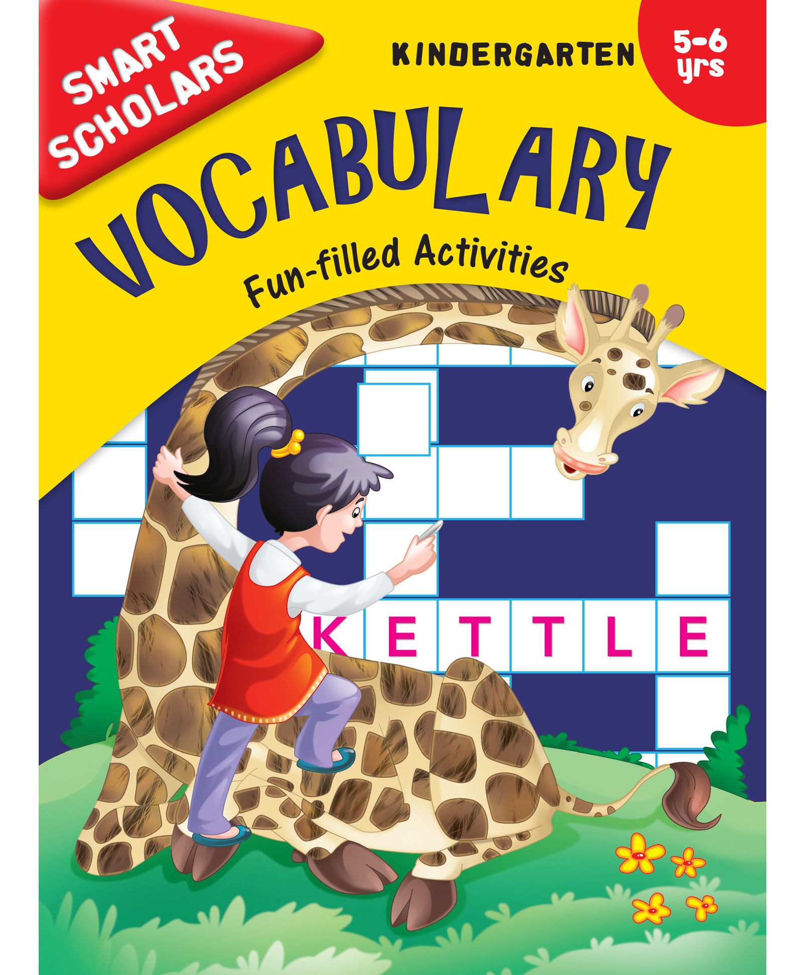 om books international Kindergarten Smart Scholars Vocabulary Fun Filled Activities Book - English-picture-43