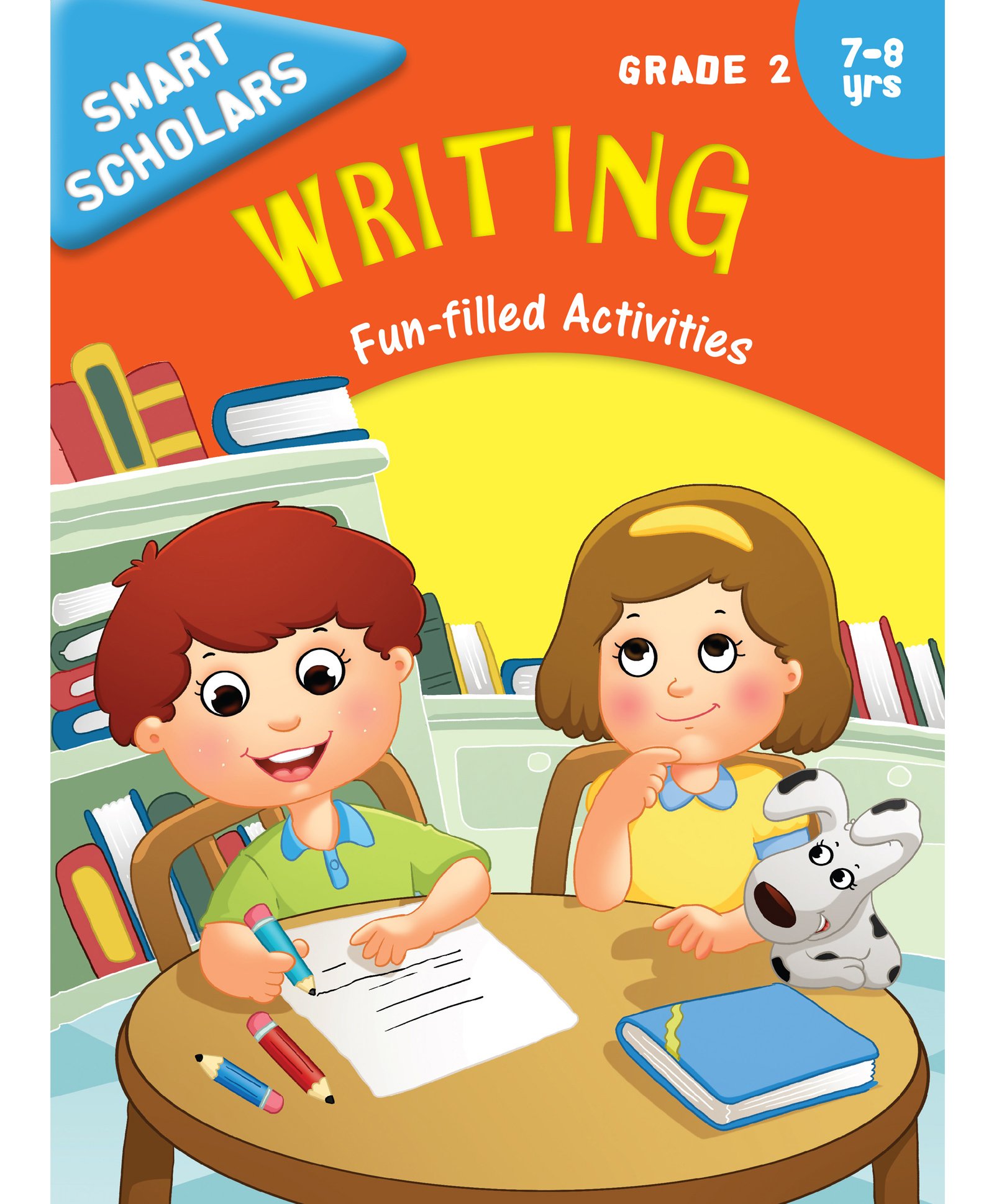 om books international Smart Scholars Grade 2 Writing Funfilled Activities Book - English-picture-17