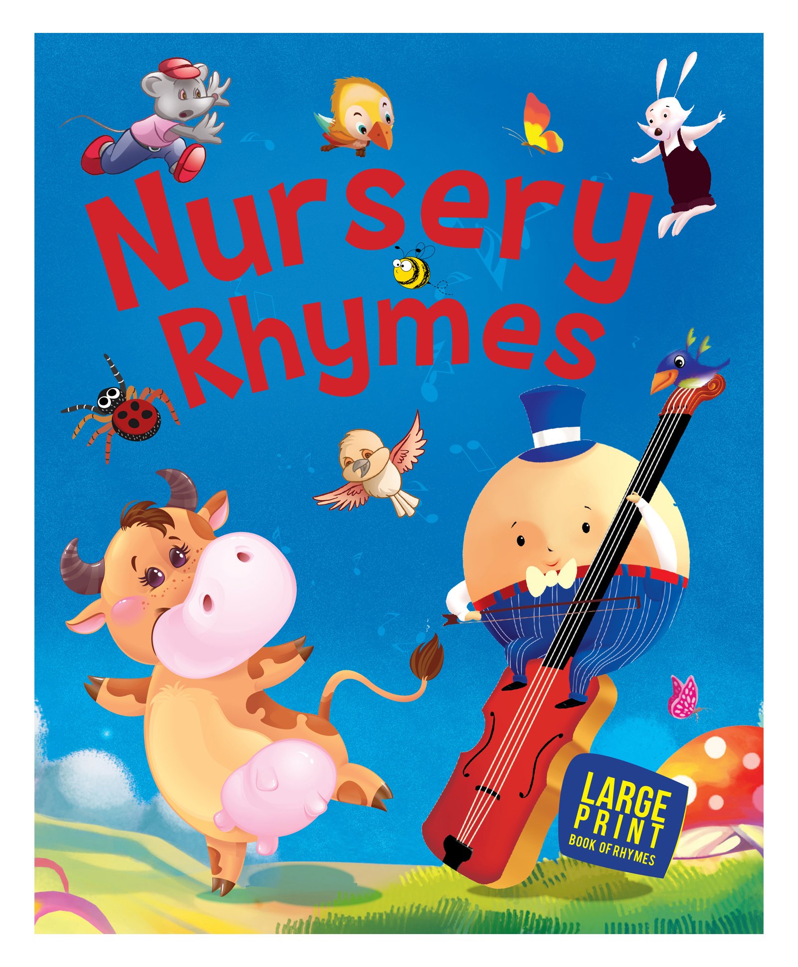 Large Print Nursery Rhymes - English