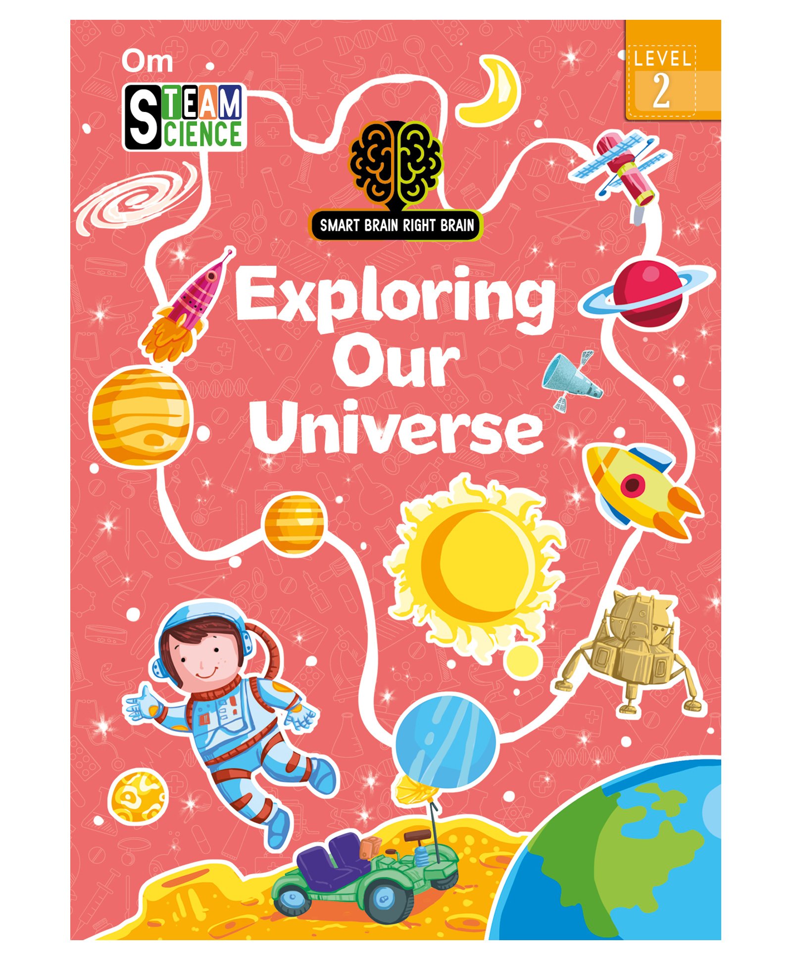 Activity book Smart Brain Right Brain Science Level 2 Exploring Our Universe - English-image-40
