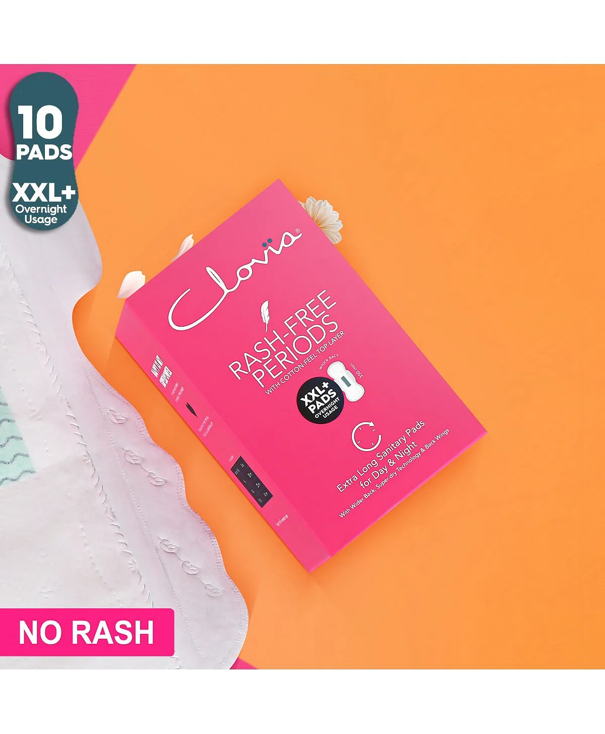 shoe bite protector pad on Clovia Rash Free Sanitary Pads Xxl Size 10 Pieces Online In India Buy At Best Price From Firstcry Com 8801814