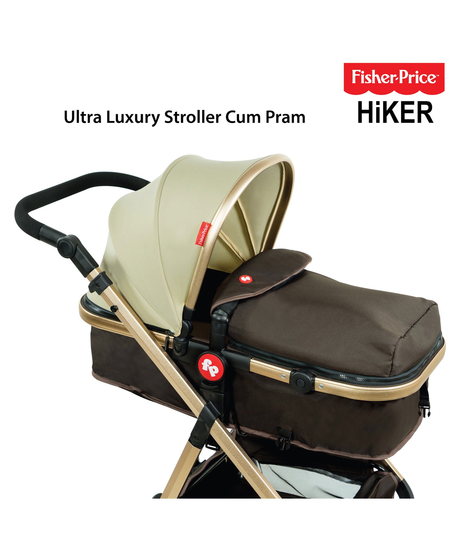 fisher price hiker luxury stroller