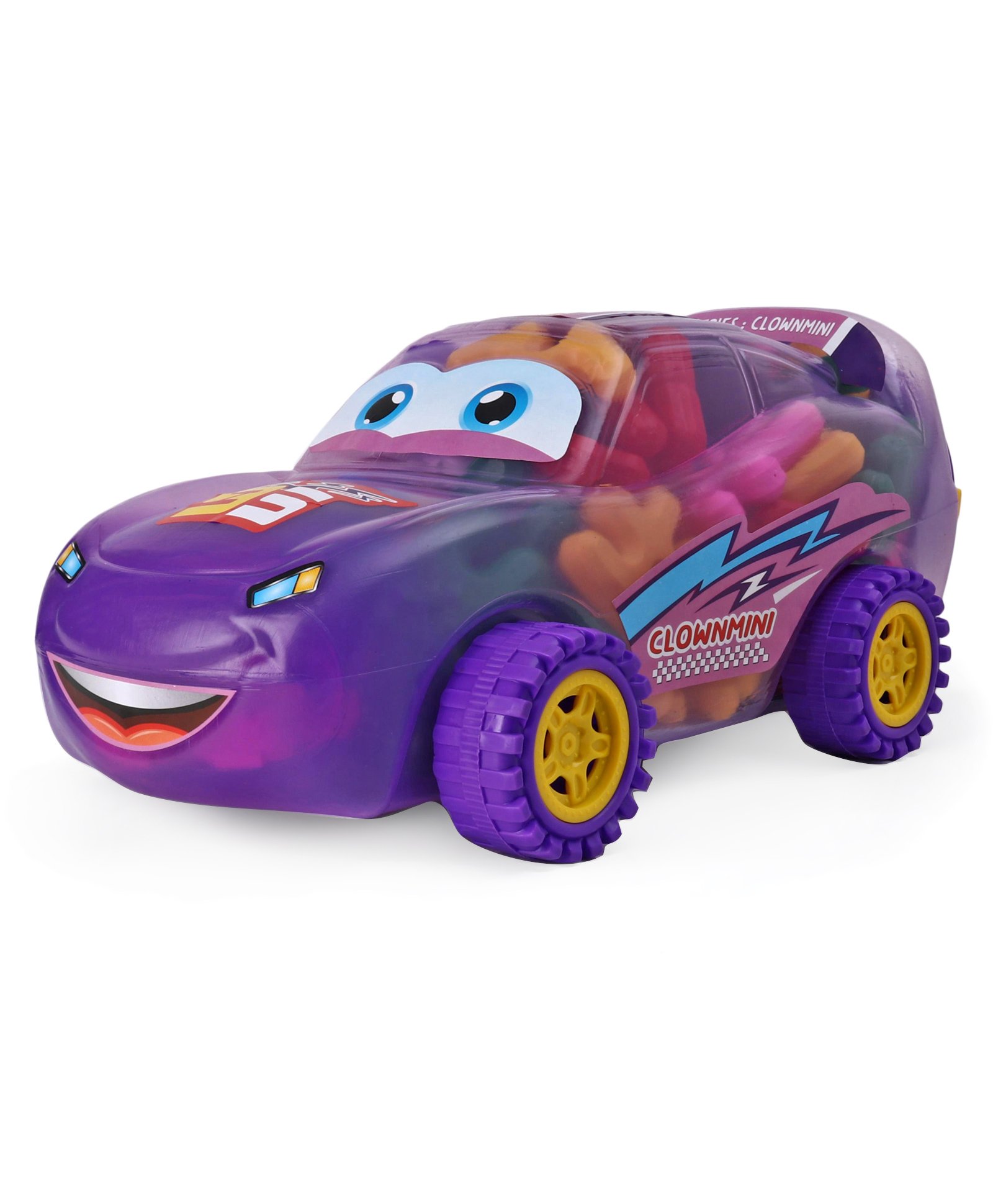 United Agencies Clown Mini Car Building Set  - 58 Pieces-image-2
