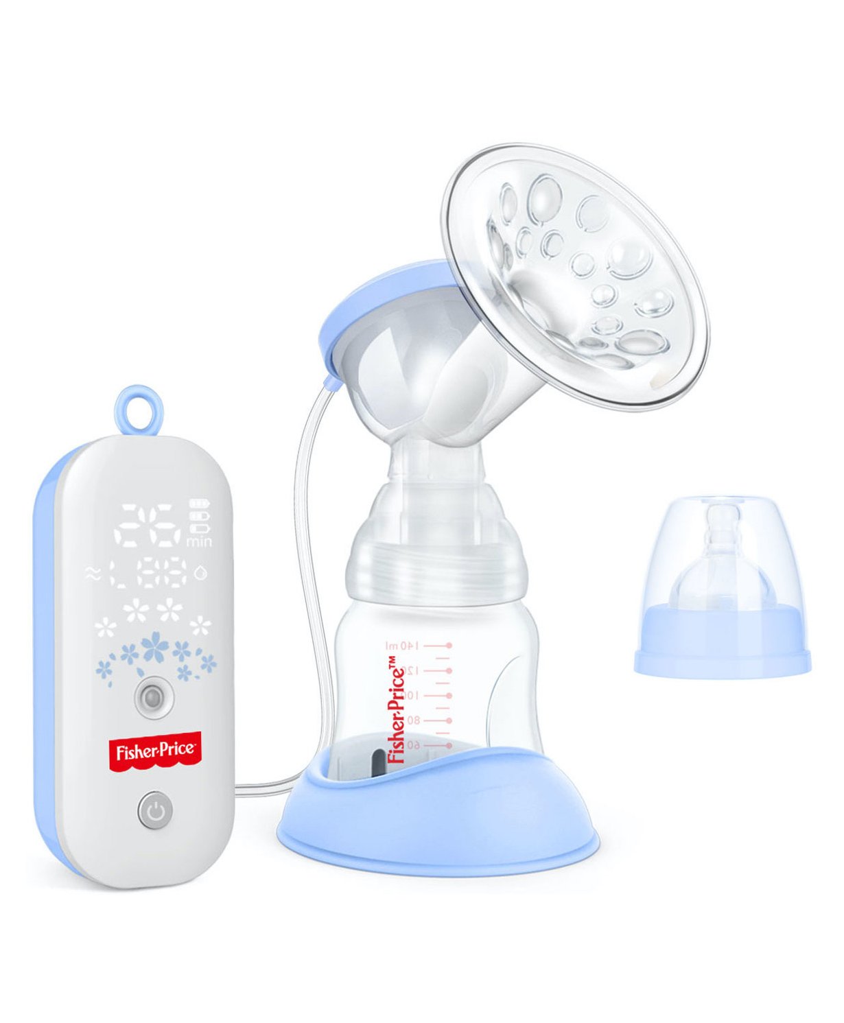 Fisher Price By Tiffany Rechargeable Breast Pump - Blue-image-1