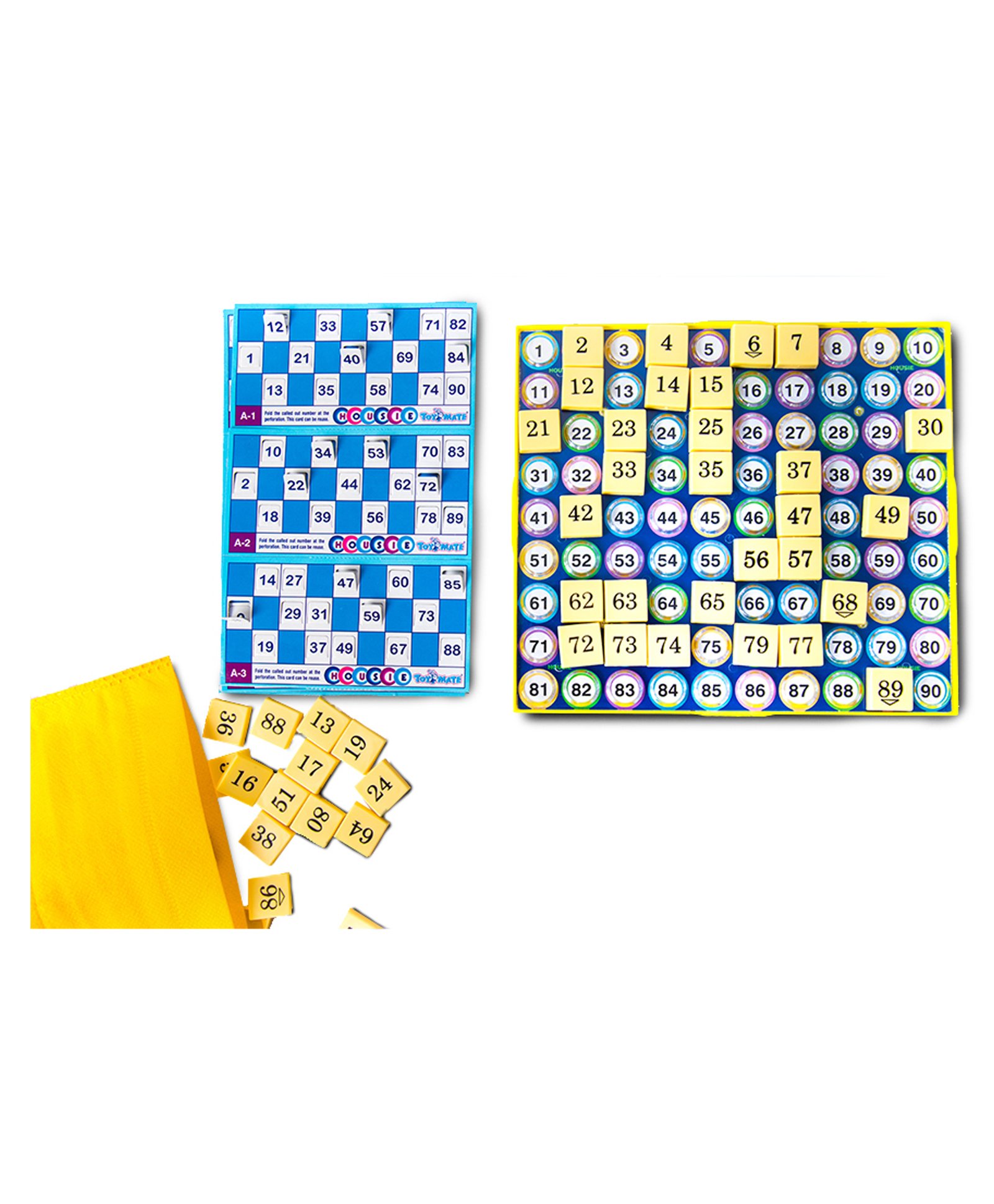 Toymate Fun Housie Board Game - 48 Cards-image-0