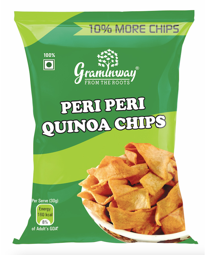 Graminway Quinoa Chips Peri Peri - 100 gm-image-48