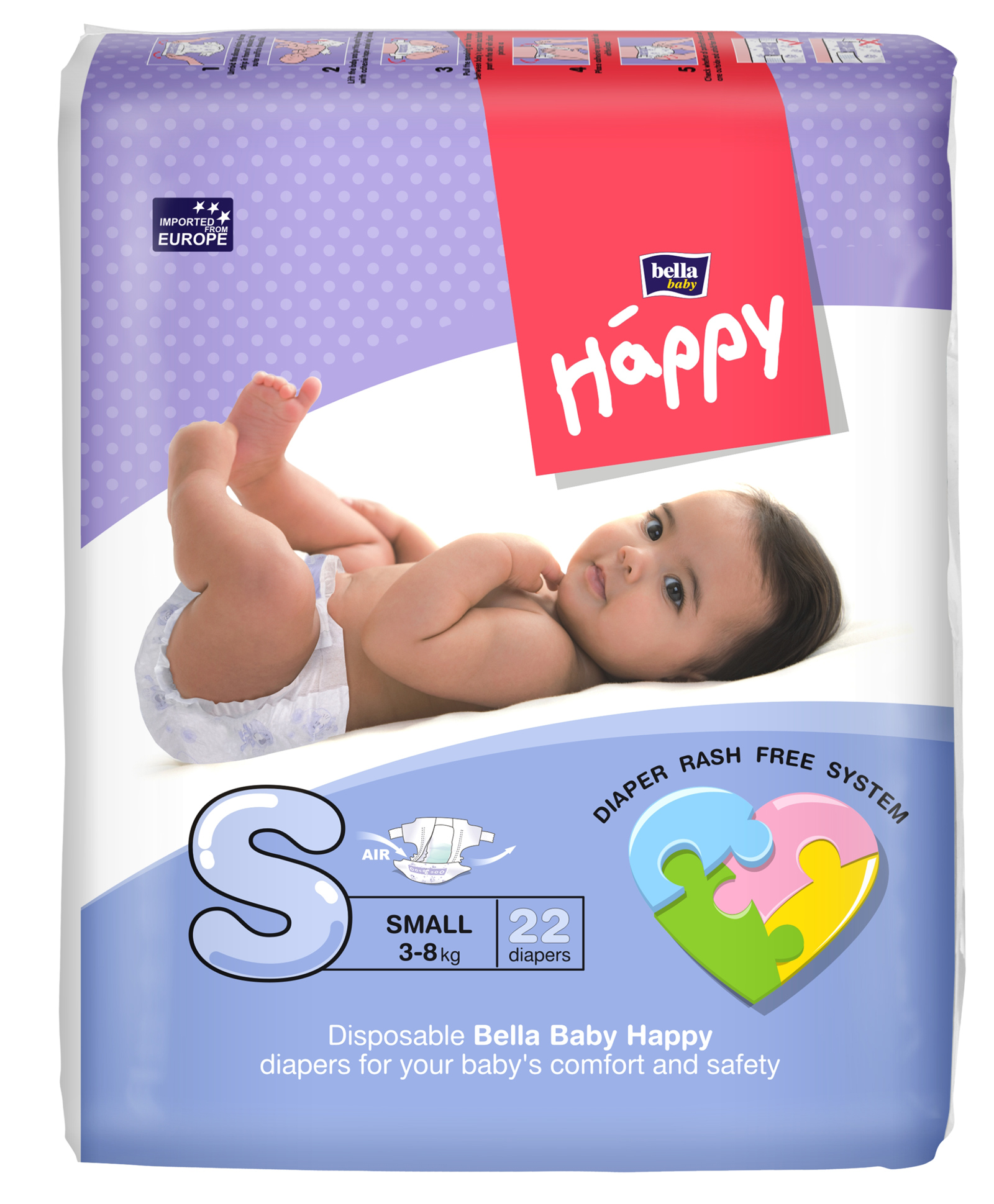 pampers happy nappy