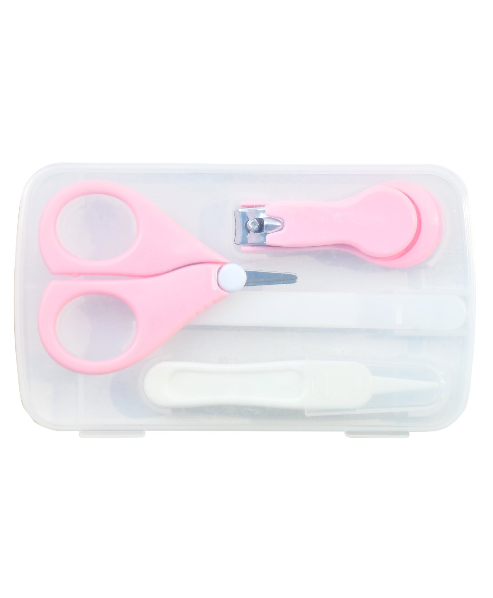Mastela Baby Scissor & Nail Clipper Set - Pink-image-29