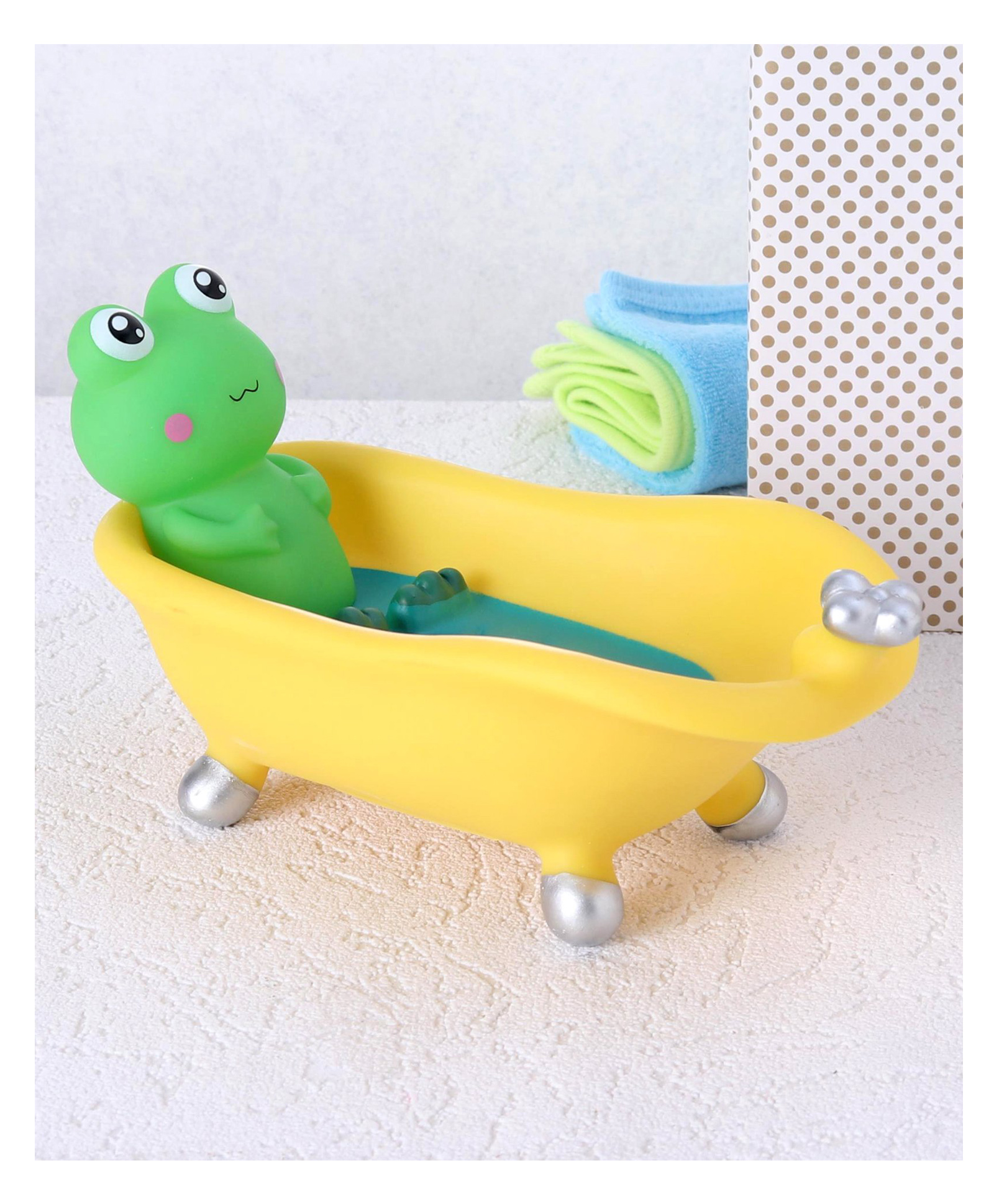 Frog Shape Soap Dish - Multicolour-image-43