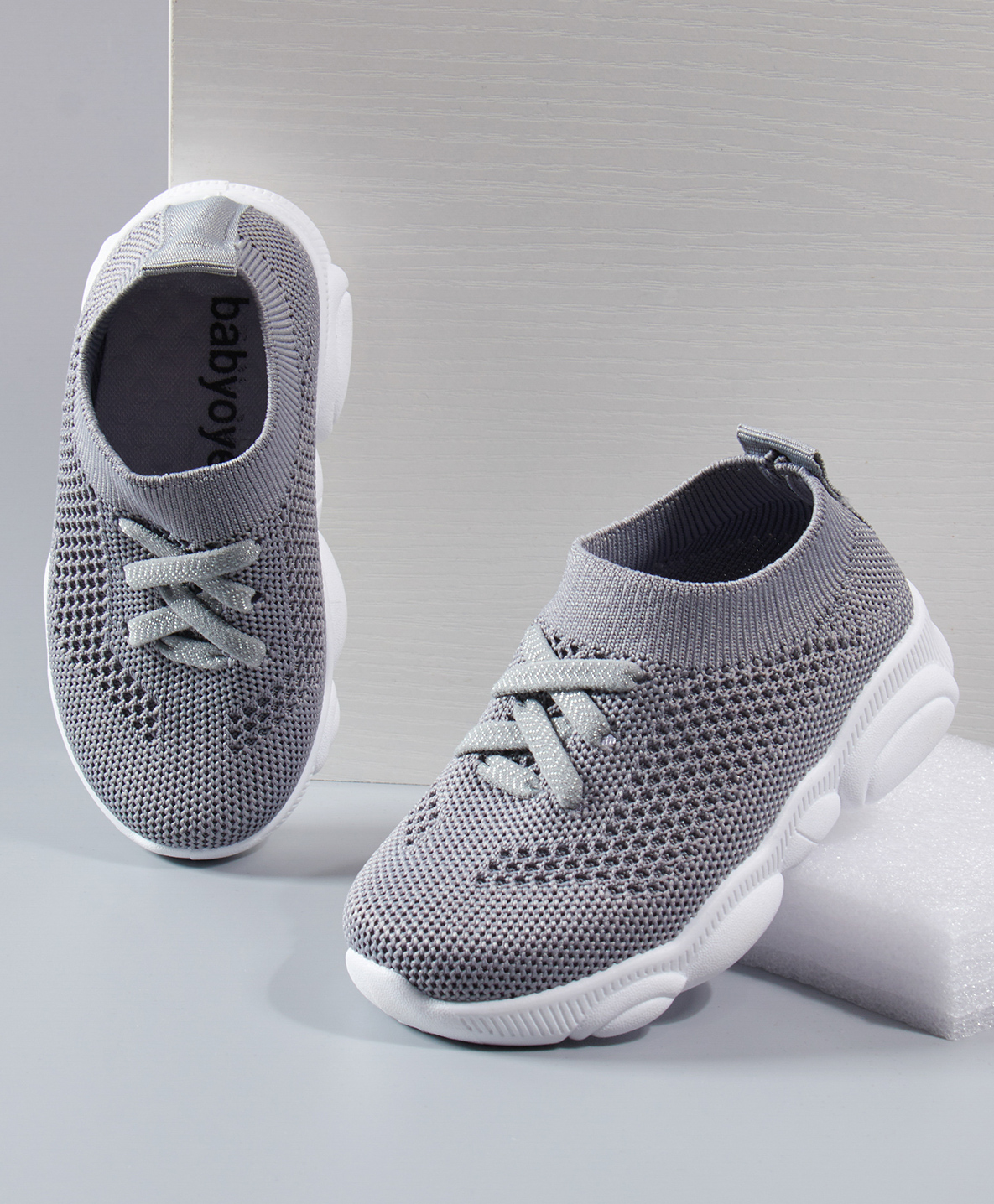 Buy Babyoye Sports Shoes - Grey for Boys (18-24 Years) Online, Shop at   - 8967896