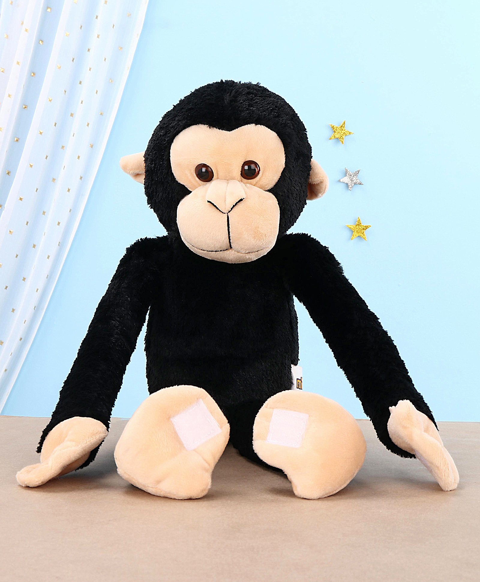 Mirada Monkey Soft Toy Black Height 52 Cm Online India Buy Soft Toys For 3 14 Years At Firstcry Com