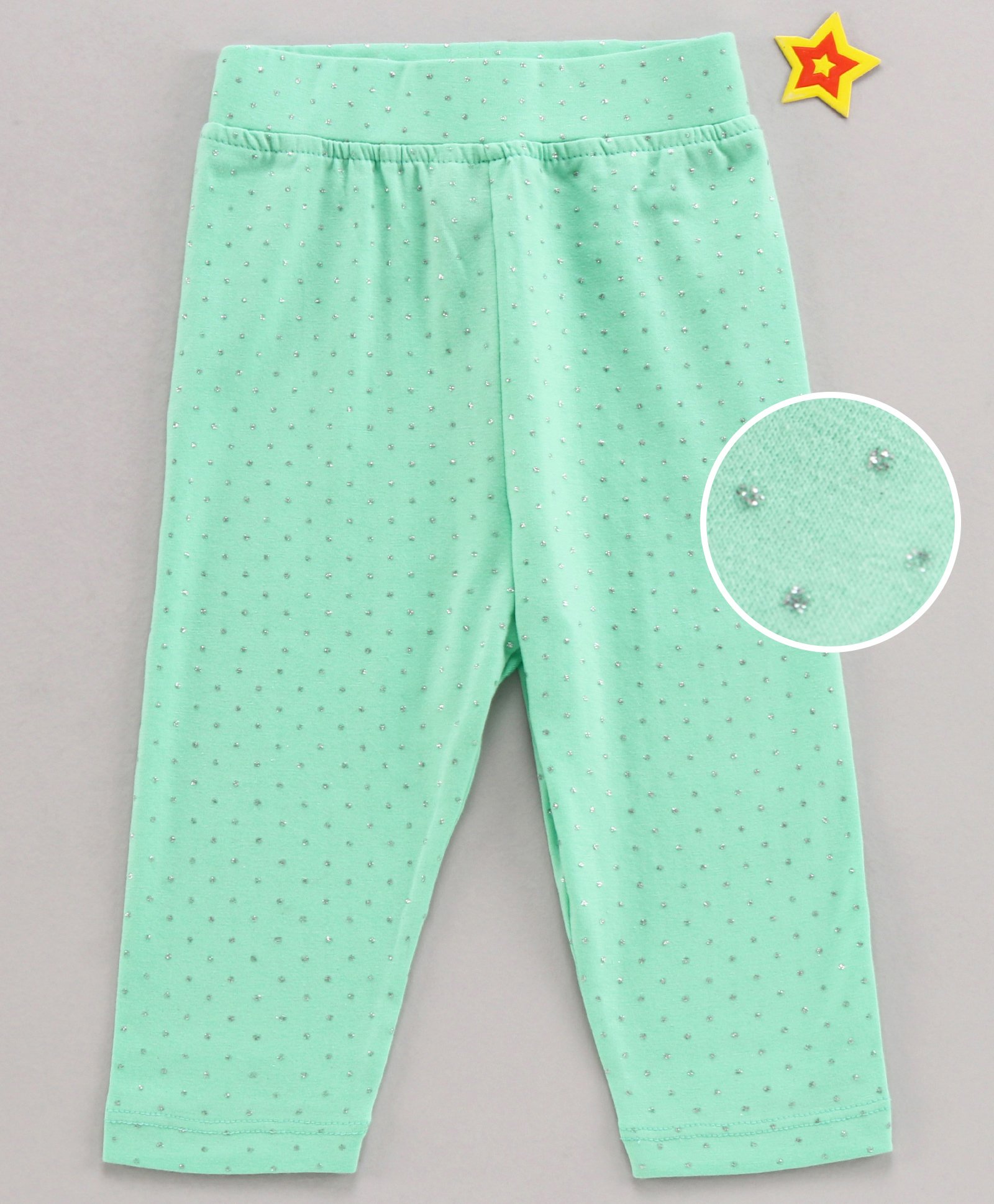 Little Kangaroos Full Length Leggings - Aqua Blue-picture-26