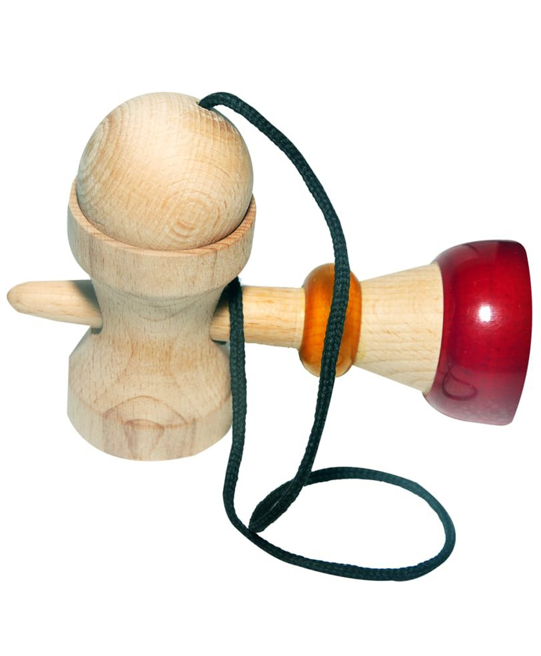 VParents Wooden 4 in 1 Cup and Ball Set (Color May Vary )-picture-24