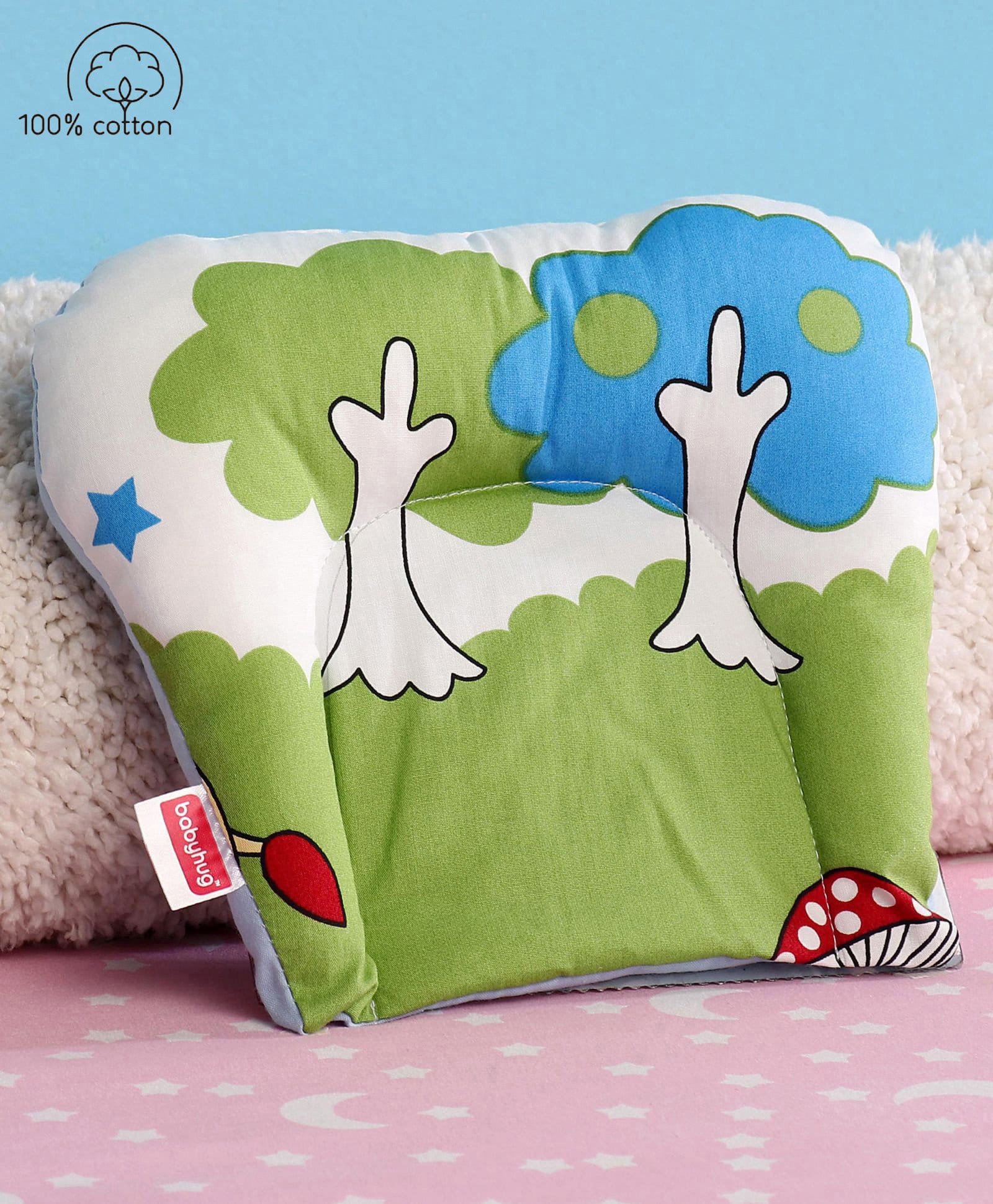 Babyhug U Shape Pillow Blue ( Print May Vary )-picture-21