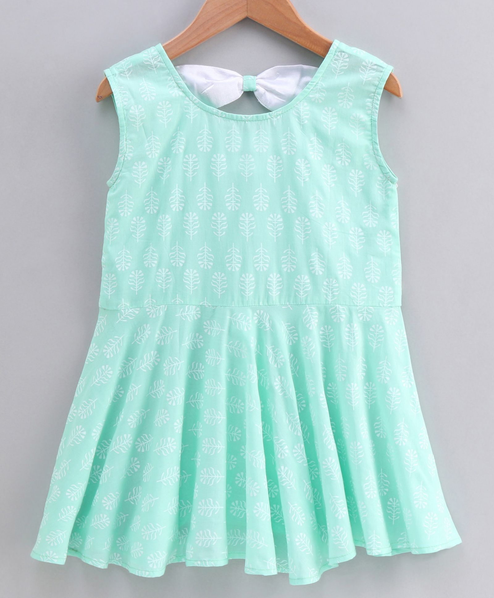pastel print dress