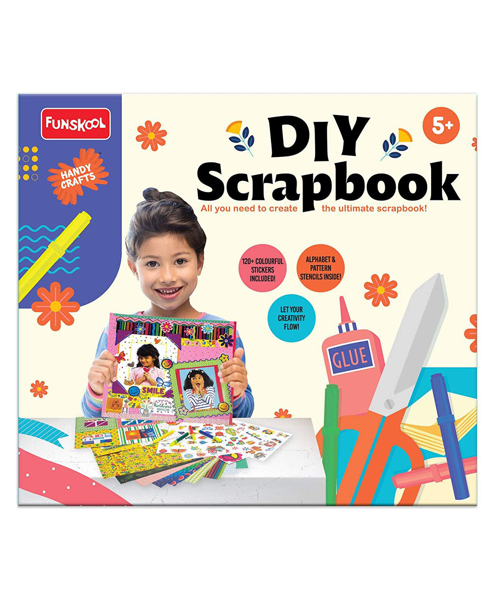 Funskool DIY Scrapbook Kit - Multicolour