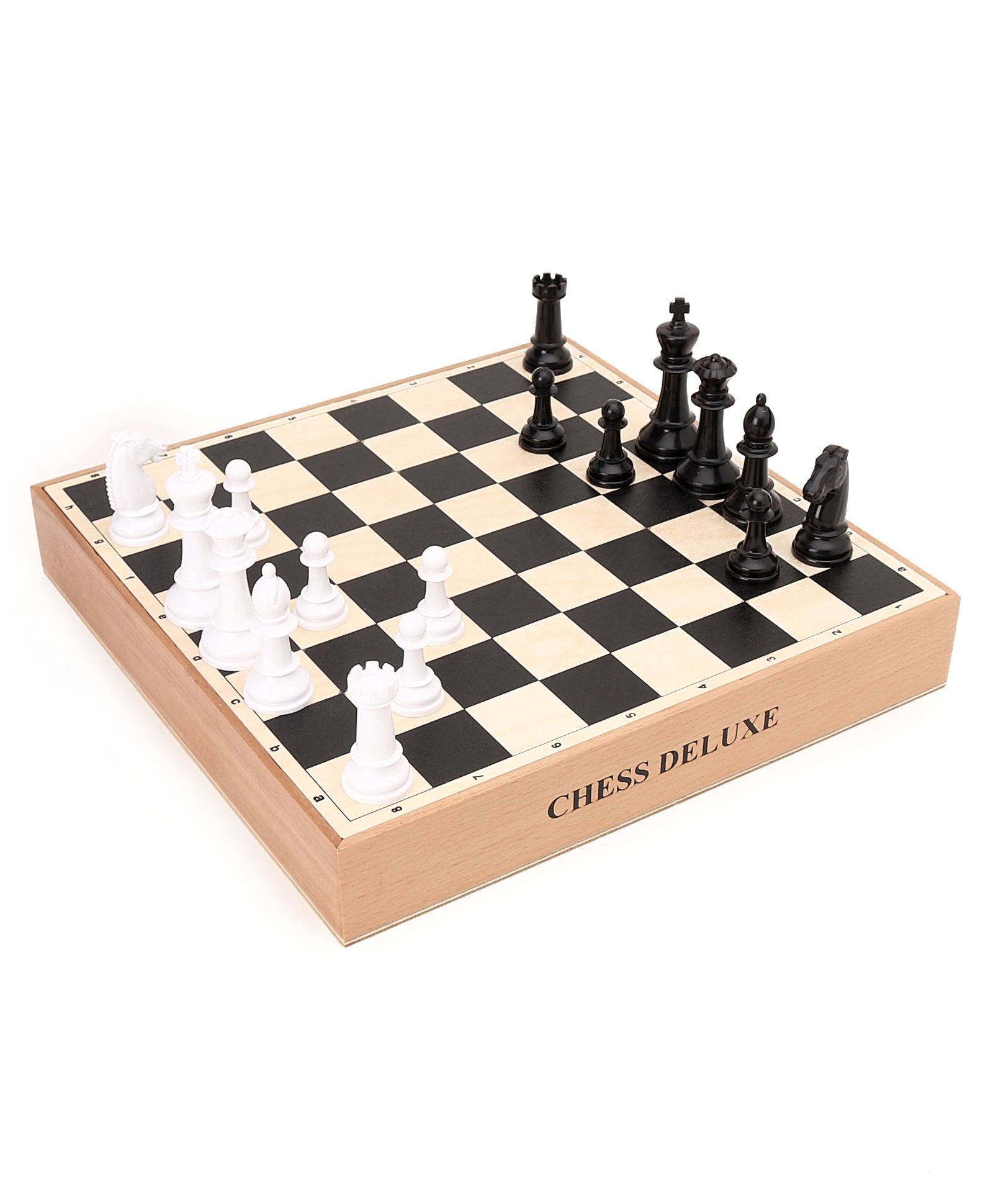 Funskool Deluxe Wooden Chess Game - Multicolor