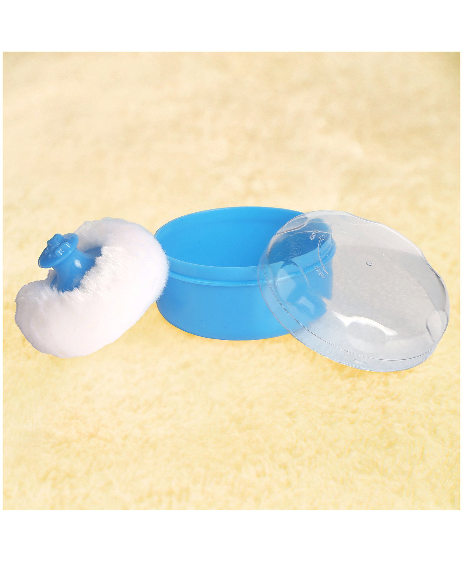 Baby Moo Powder Puff with Case - Blue-picture-22