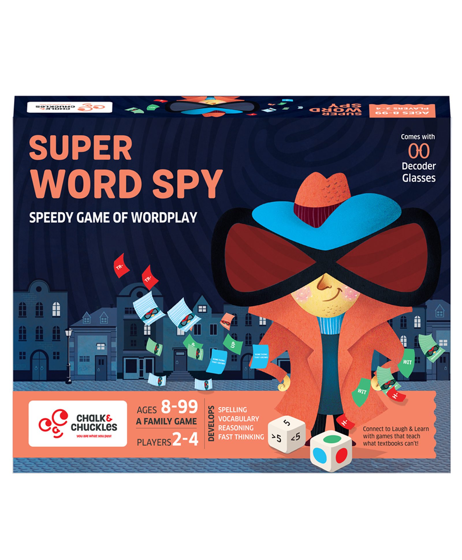 Chalk And Chuckles Super Word Spy Word Play Game - Multicolour-picture-25