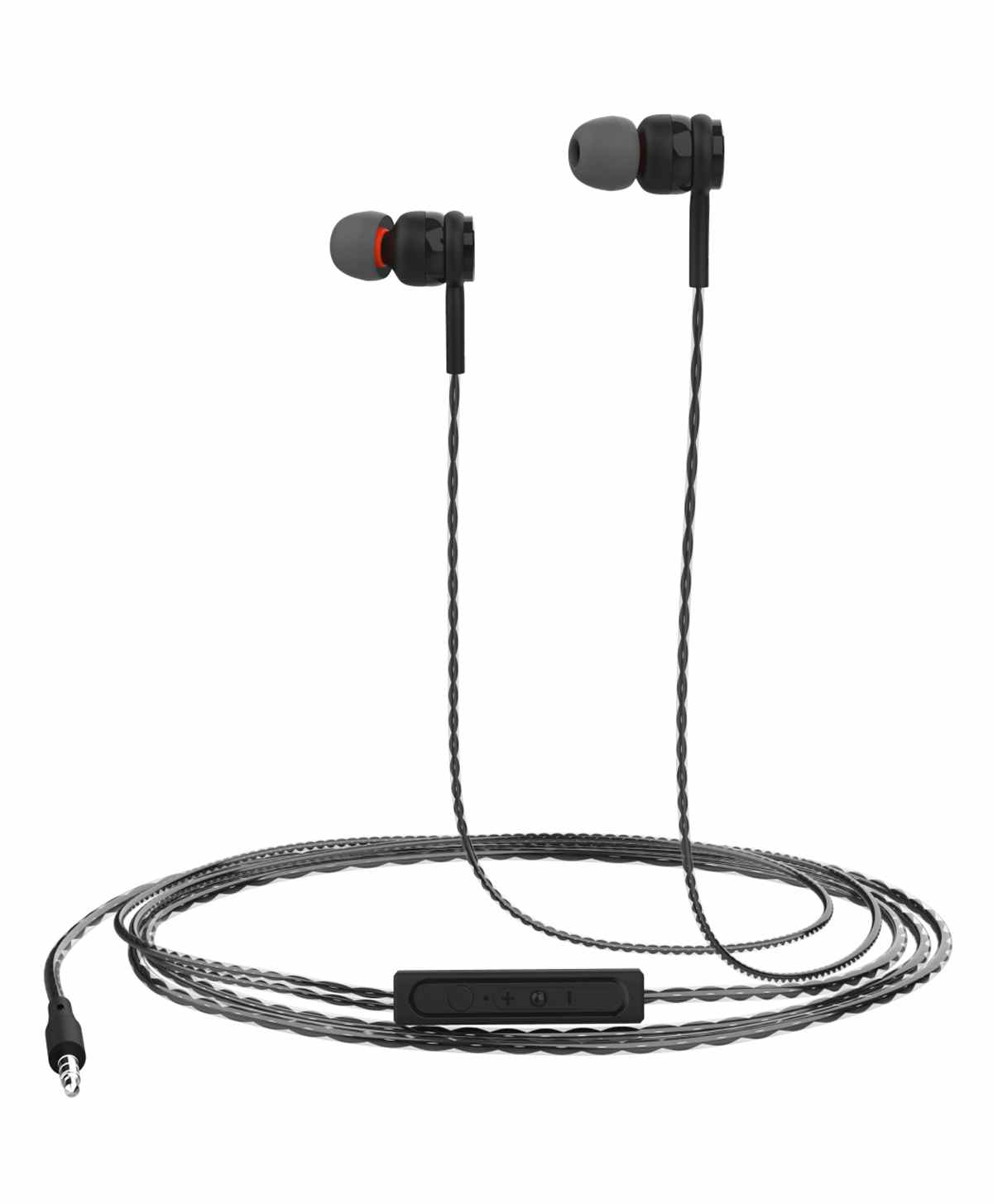 Portronics Conch Gama POR-1025 In-Ear Wired Earphone - Black-image-19