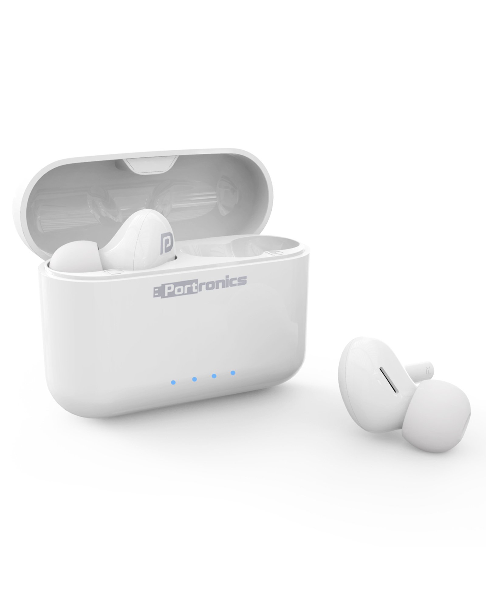 Portronics Harmonics Twins 33 POR-1175 Smart Bluetooth Truly Wireless Ear Buds - White-image-31