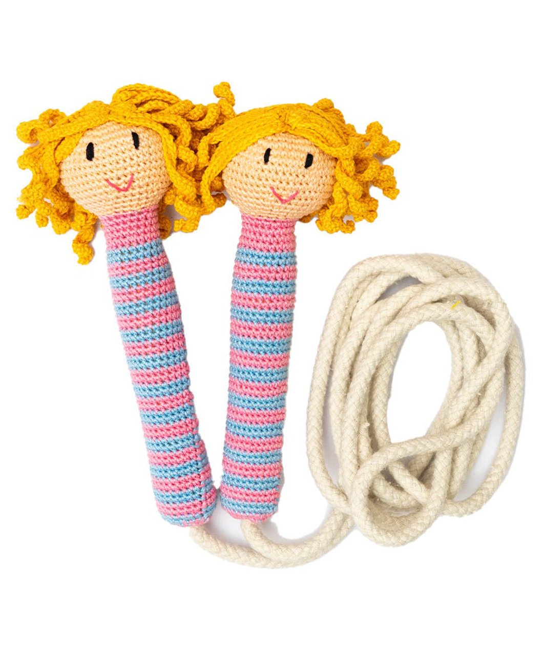 Happy Threads Crochet Skipping Rope - Multicolor-image-13