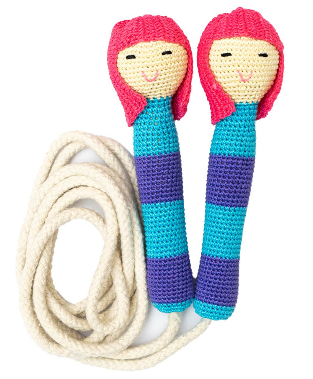 Happy Threads Crochet Skipping Rope - Multicolor-picture-15