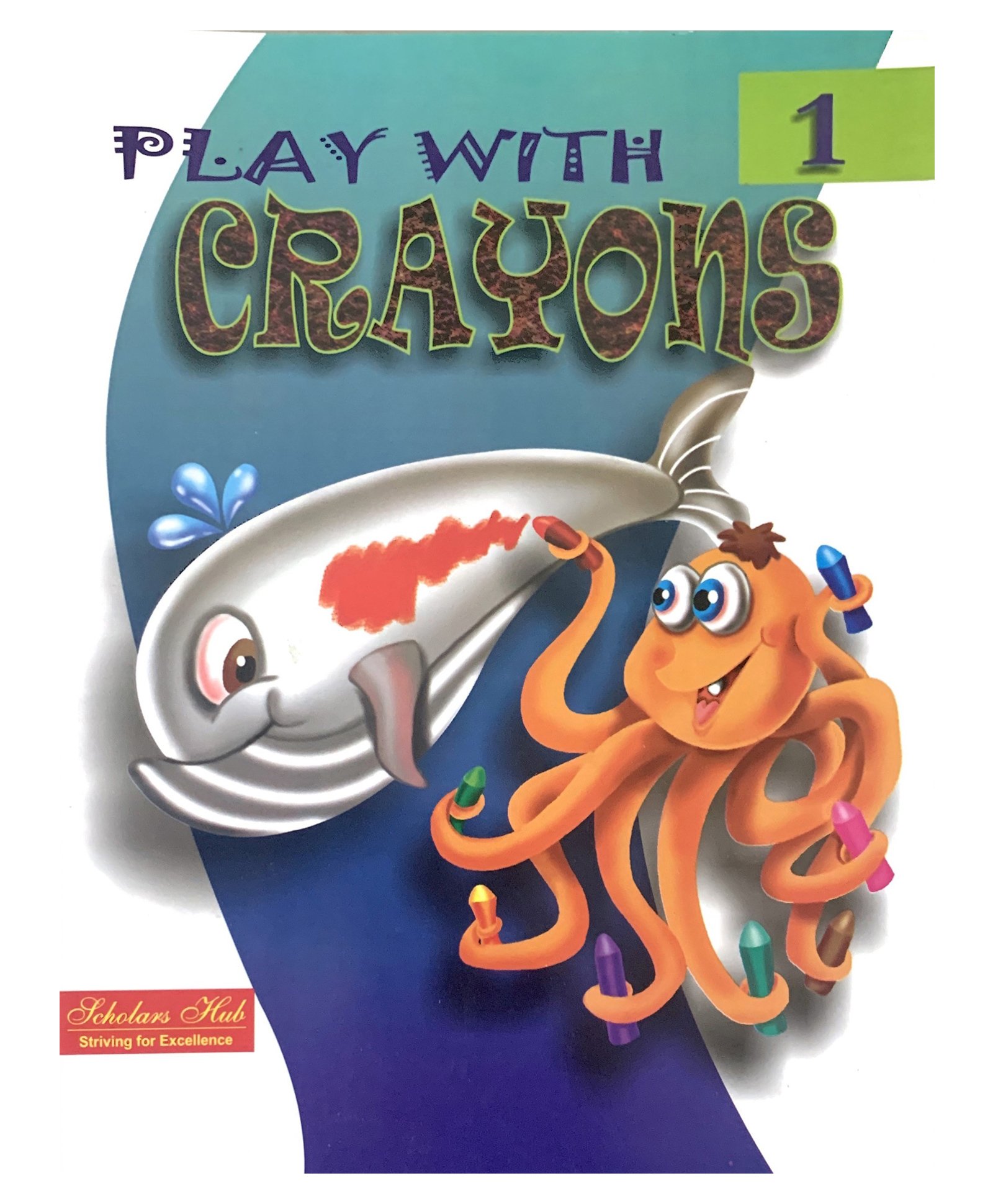 Scholar's Hub Play with Crayons 1 Coloring Book - English-image-39
