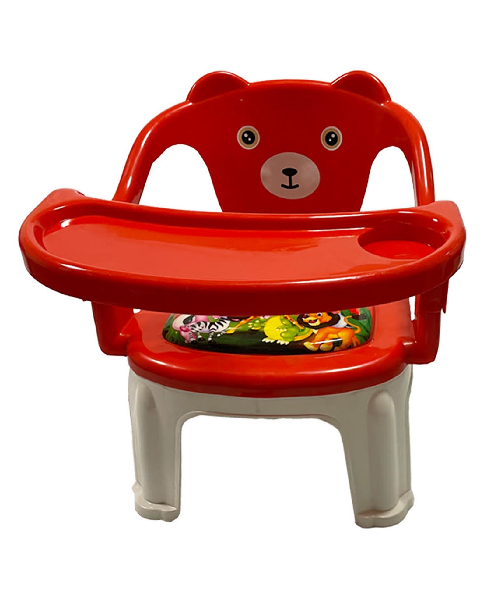 kuchicoo Kuchikoo Kids Whistling Chair with Food Tray - Red-picture-17