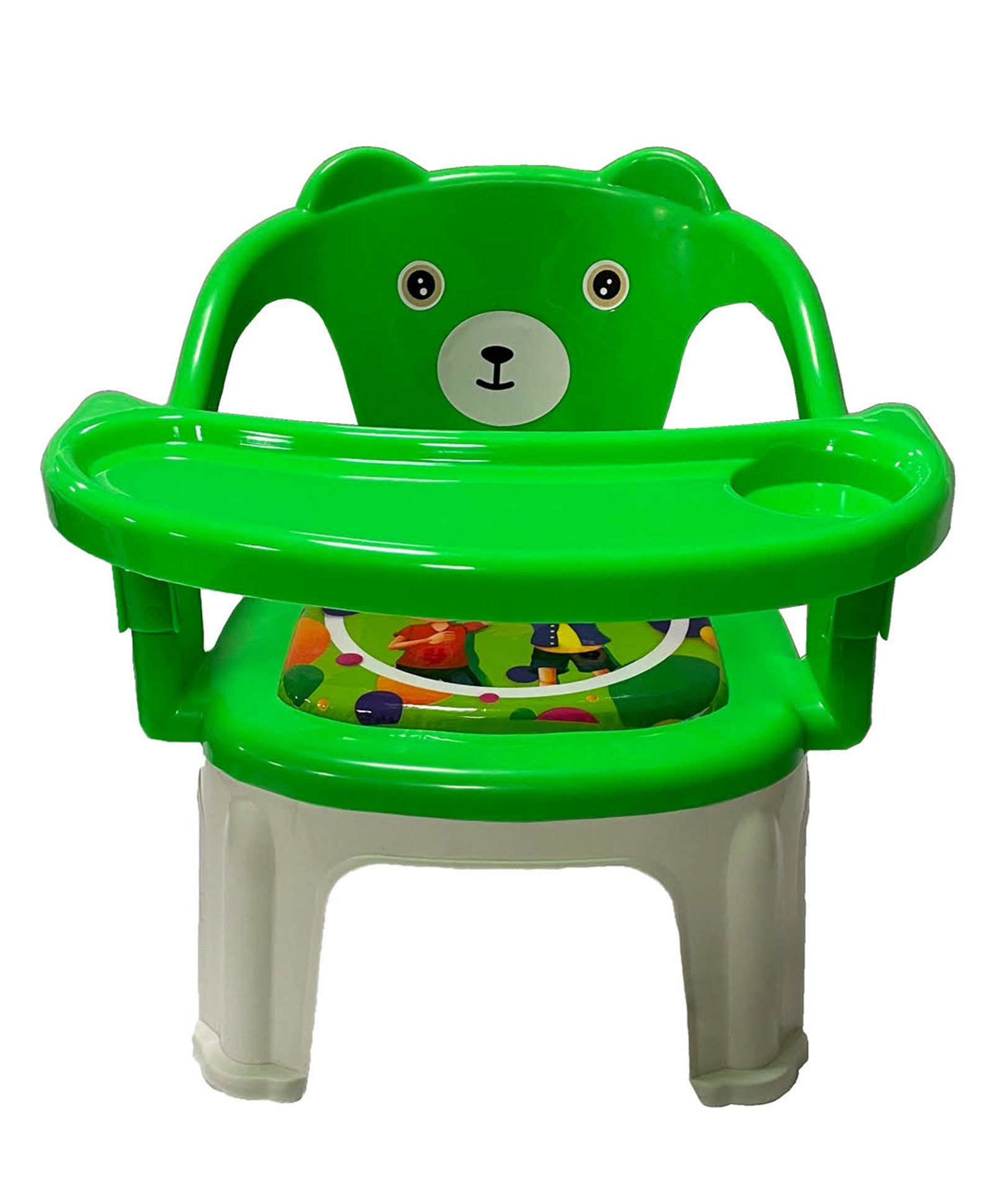 kuchicoo Kuchikoo Kids Whistling Chair with Food Tray -Green-picture-19