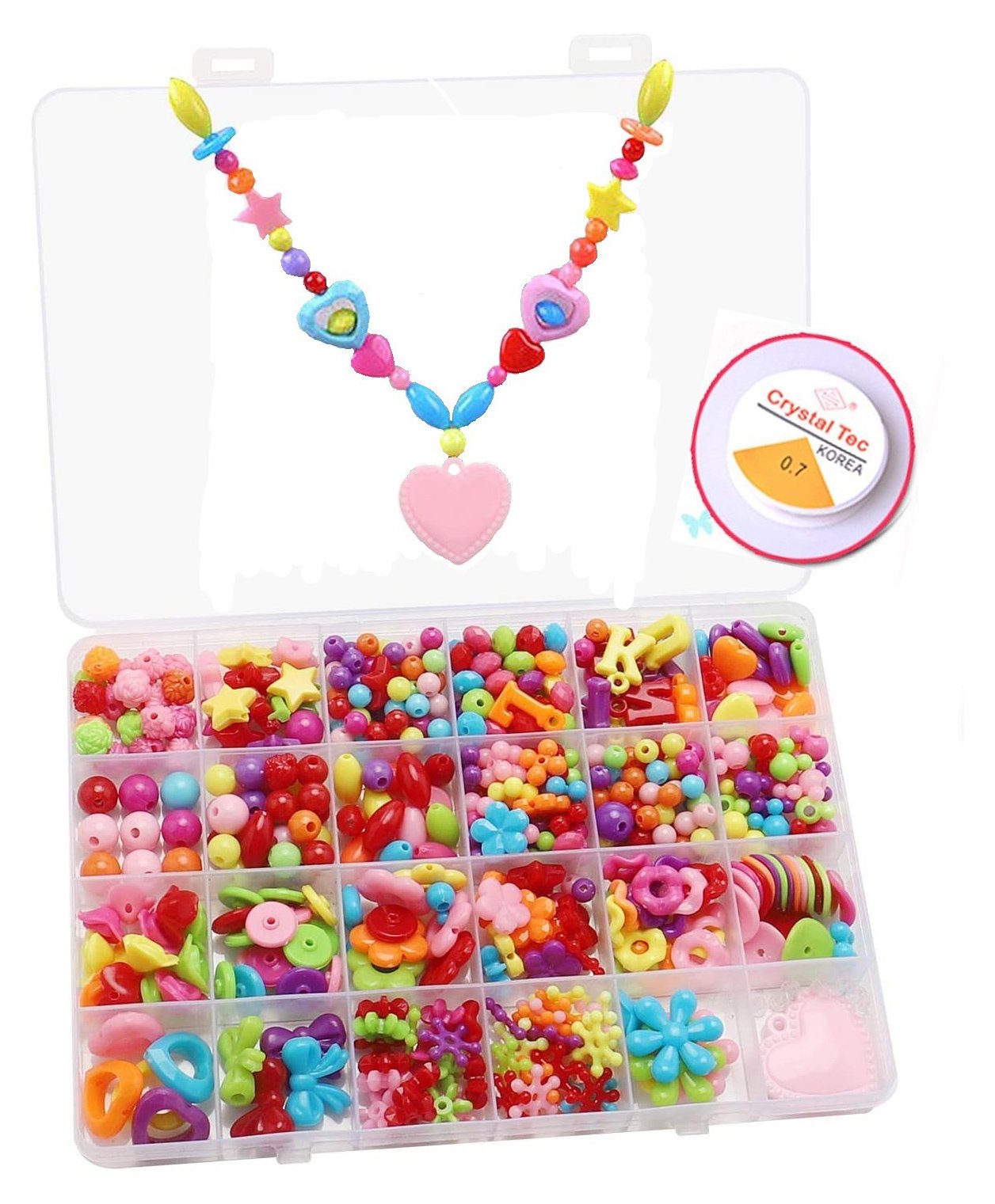 SYGA Beads Jewellery Making Kit - Multicolour-image-17