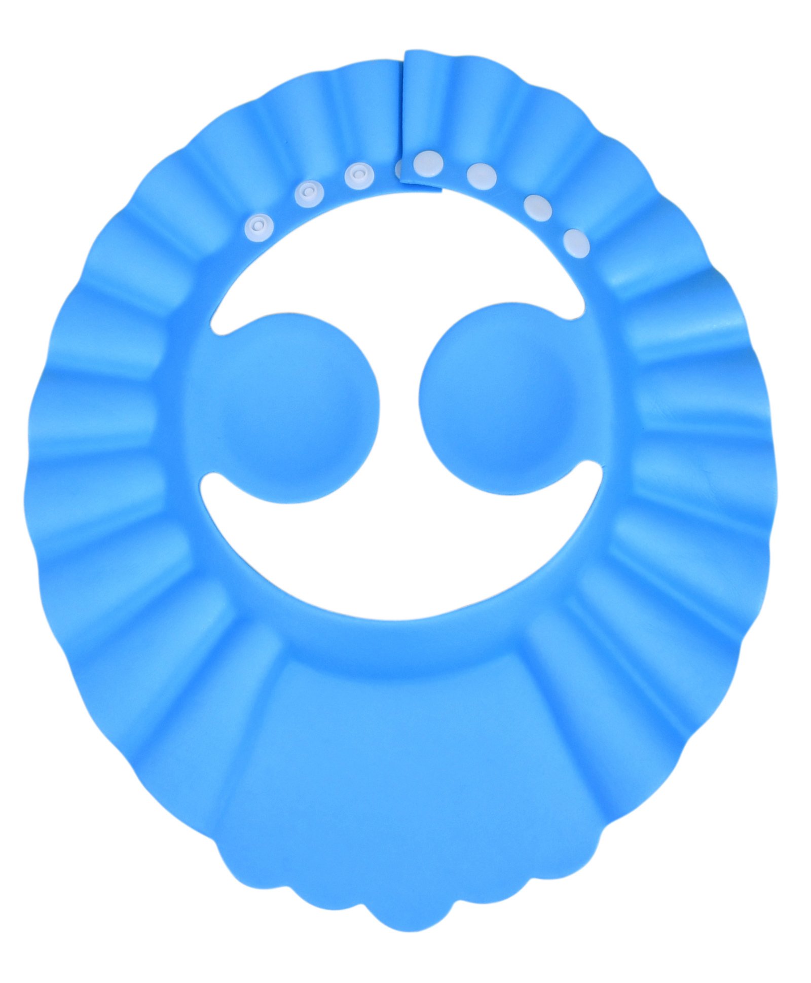 The Little Lookers Adjustable Bathing Baby Shower Cap - Blue-image-5