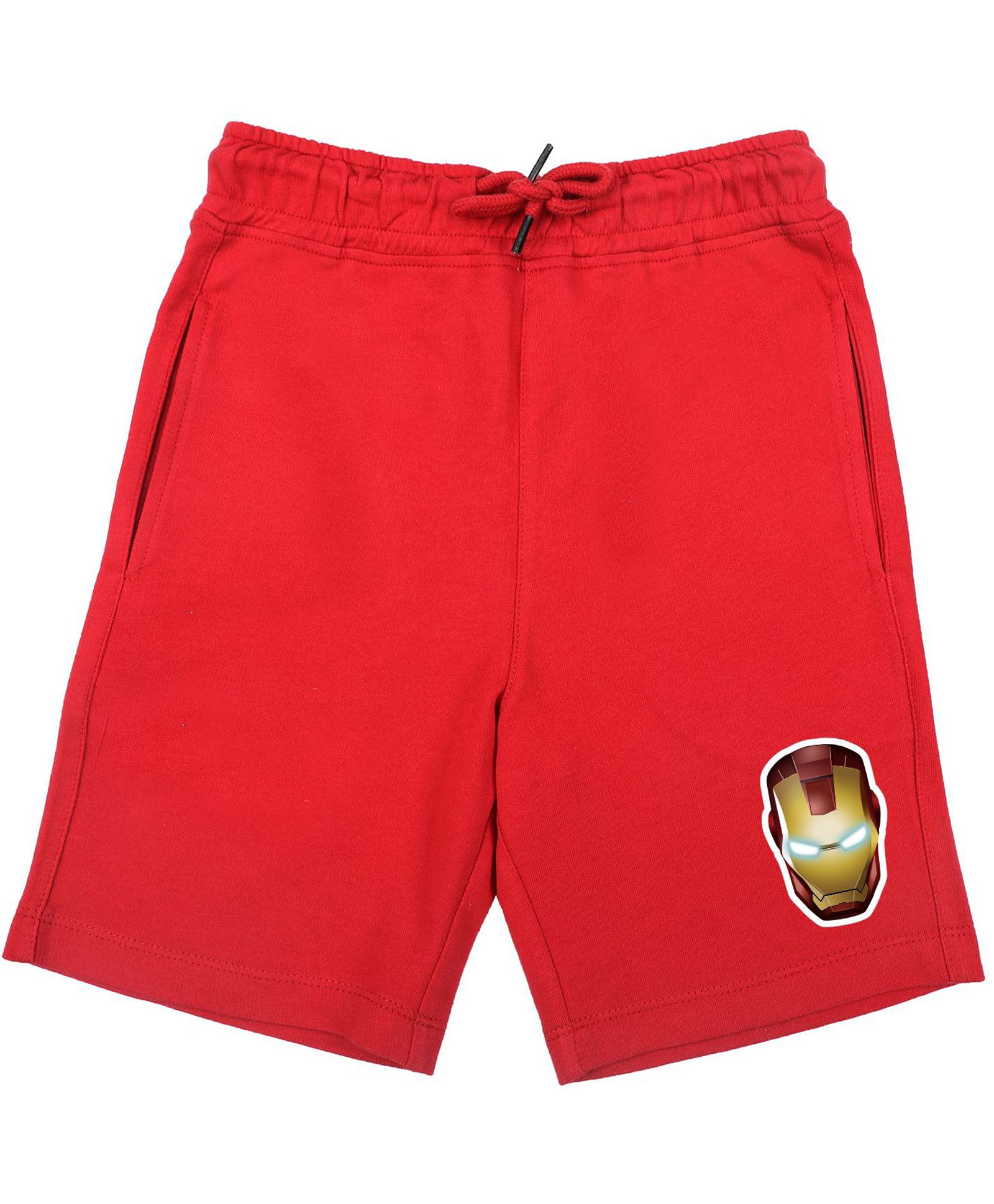 marvel by wear your mind Marvel By Crossroads Iron Man Print Detailing Shorts - Red-picture-17