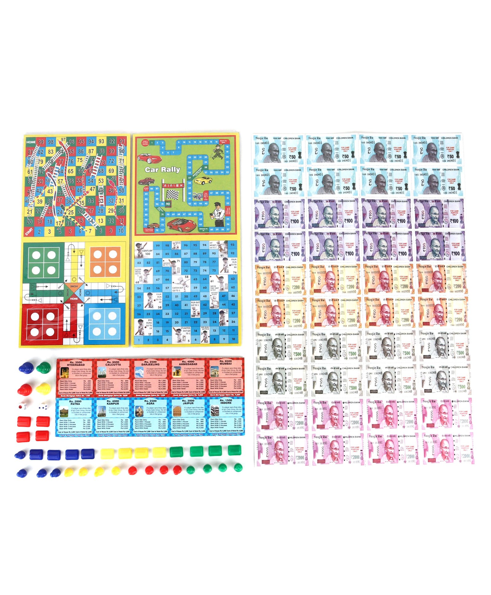 Ratnas Original Business 5 In 1 Game Junior - Multicolor