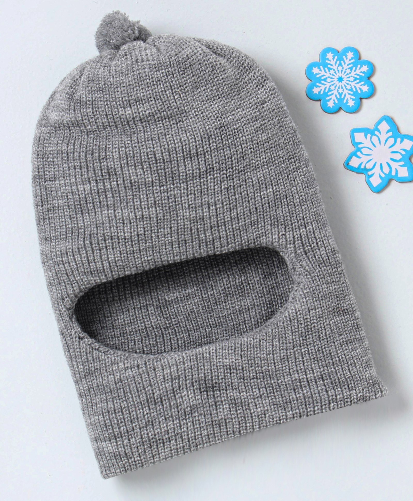 Babyhug Monkey Cap Grey - Diameter 12 