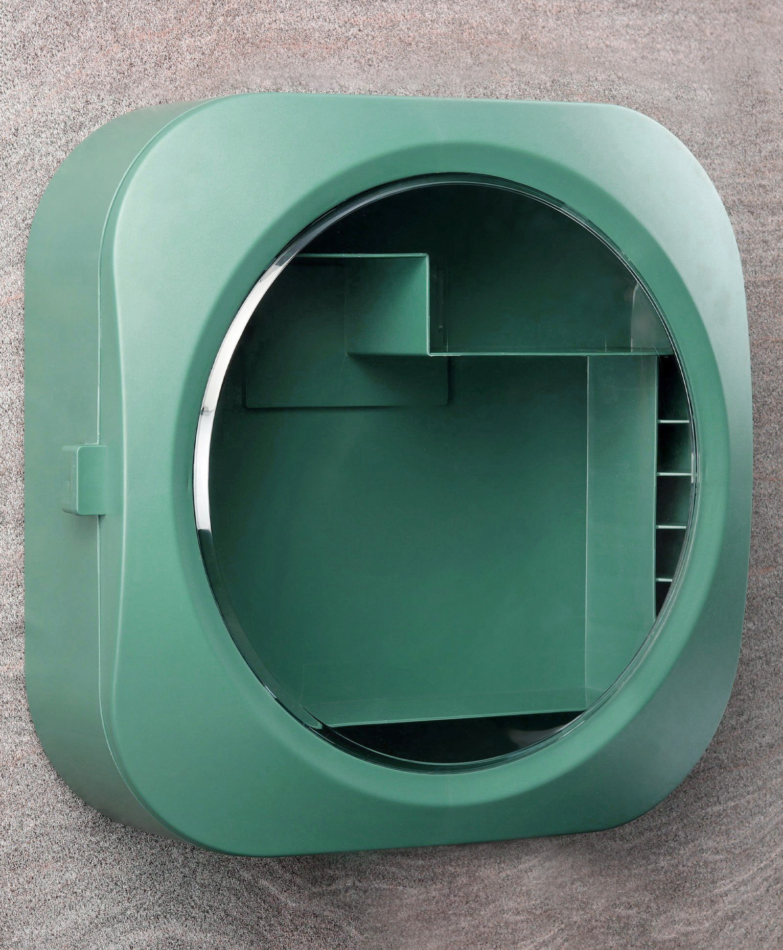 fab n funky Bathroom 3 Compartment Storage Cabinet - Green-picture-15