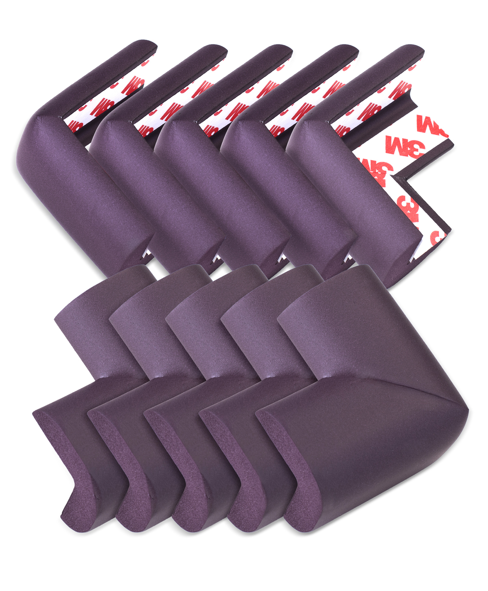 LuvLap Corner Guard Pack of 10 - Brown