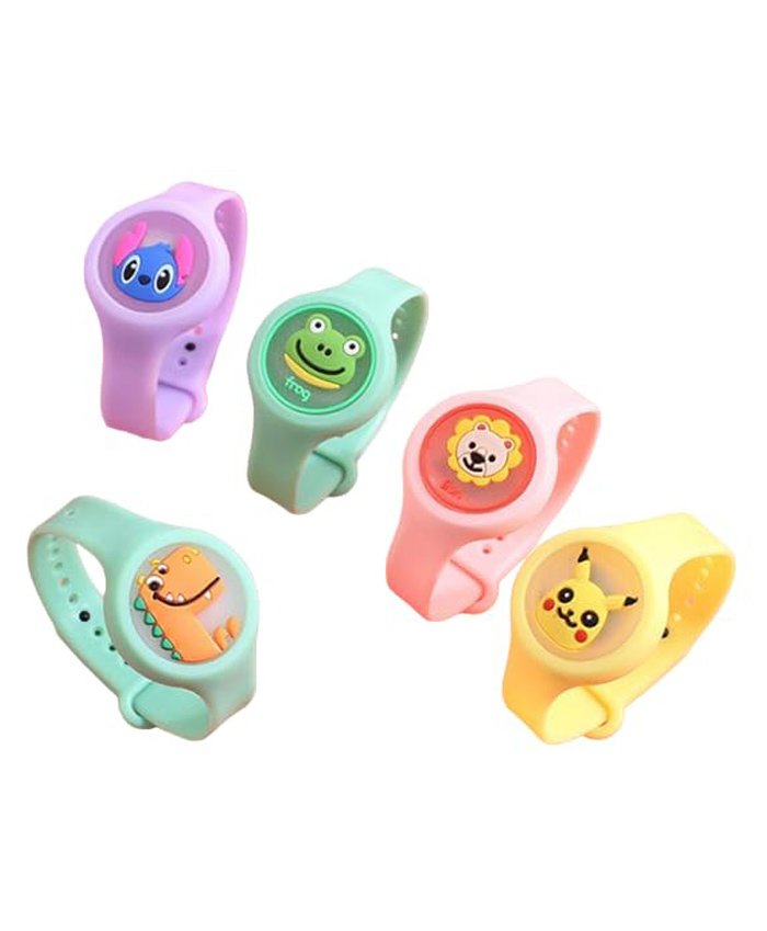 The Little Lookers Reusable Mosquito Repellent Band Pack of 5 - (Color & Print May Vary)-picture-20