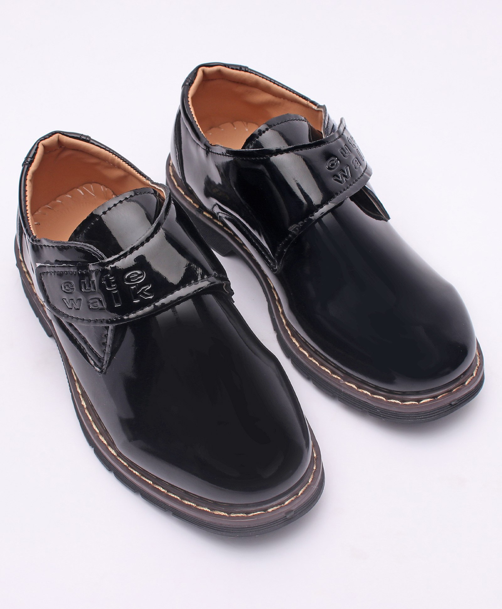 Buy Cute Walk by Babyhug Party Wear Shoes - Black for Boys (3-4 Years)  Online, Shop at  - 9256470