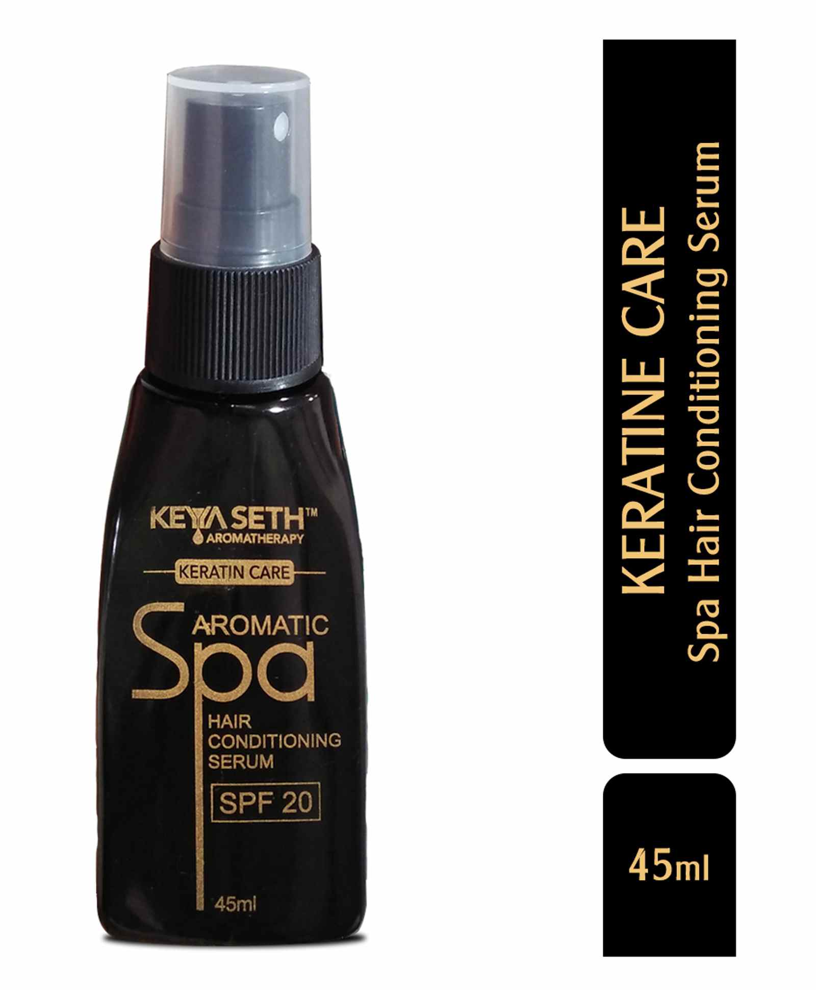 Keya Seth Aromatherapy Spa Hair Conditioning Serum with Keratin Care SPF 20  - 45 ml Online in India, Buy at Best Price from  - 9277034