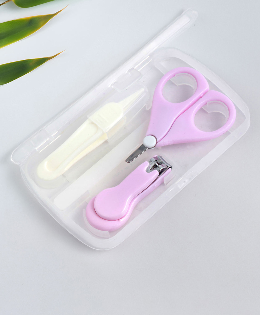 Baby Moo Plain Nail Clipper Pack of 4 - Purple