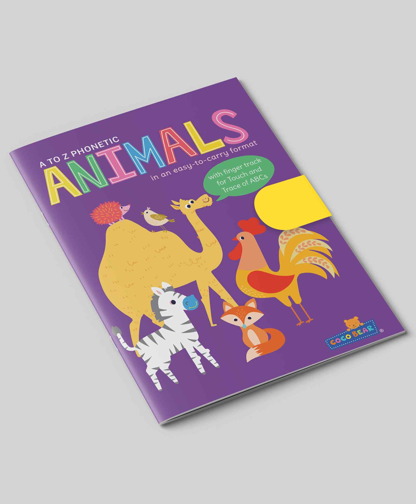 Coco Bear A to Z Phonetic Animals Learn the ABCs with Phonetics A Fun with Alphabet book- English-image-19