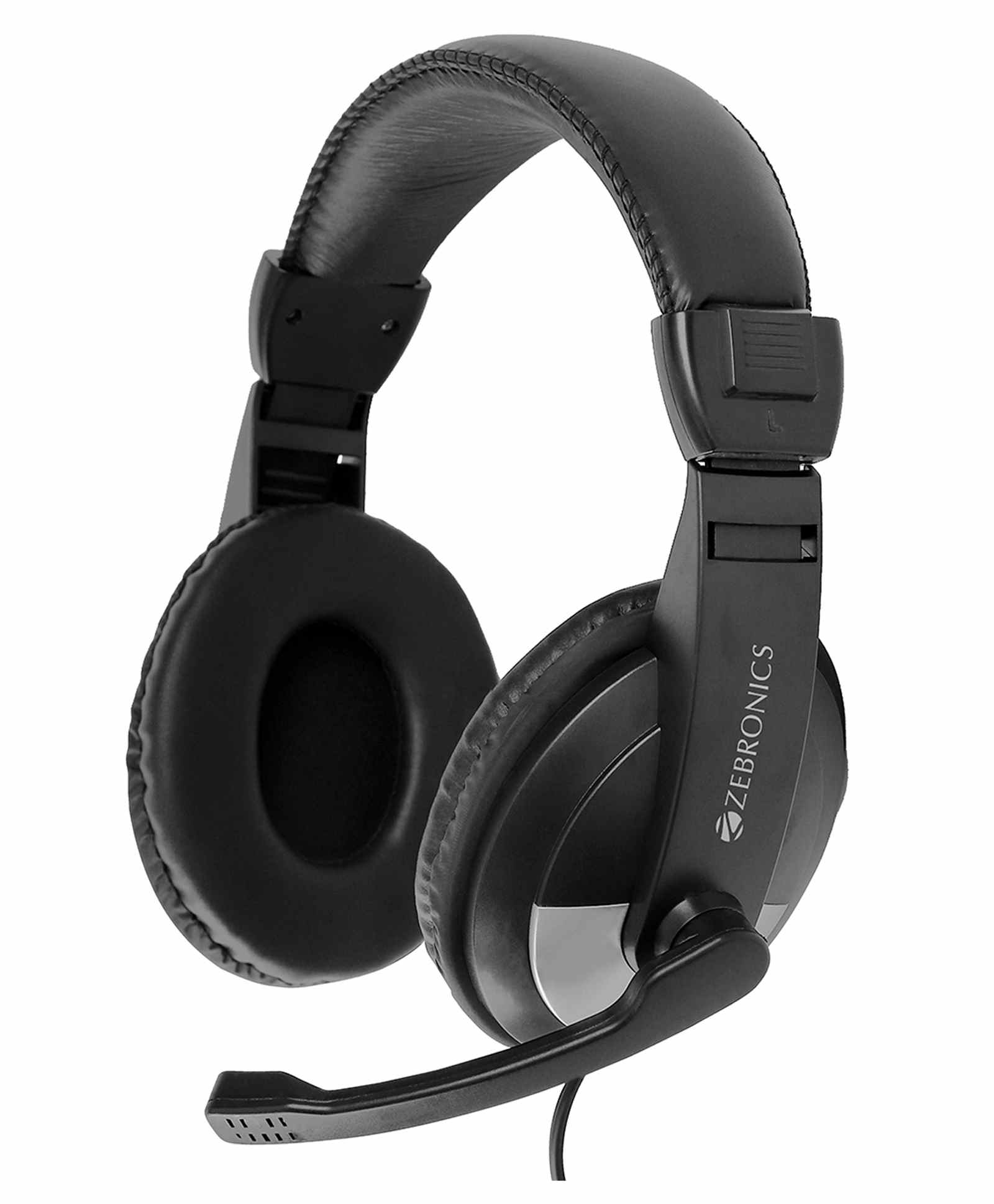 Zebronics Zeb-200HM Headphone with Mic - Black-picture-48