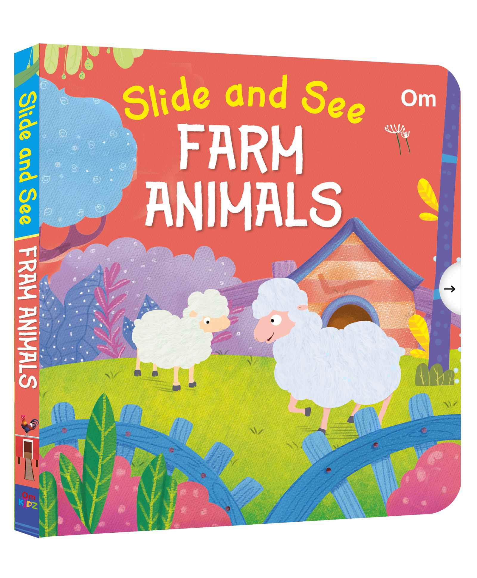 Slide And See Farm Animals Books - English-image-39