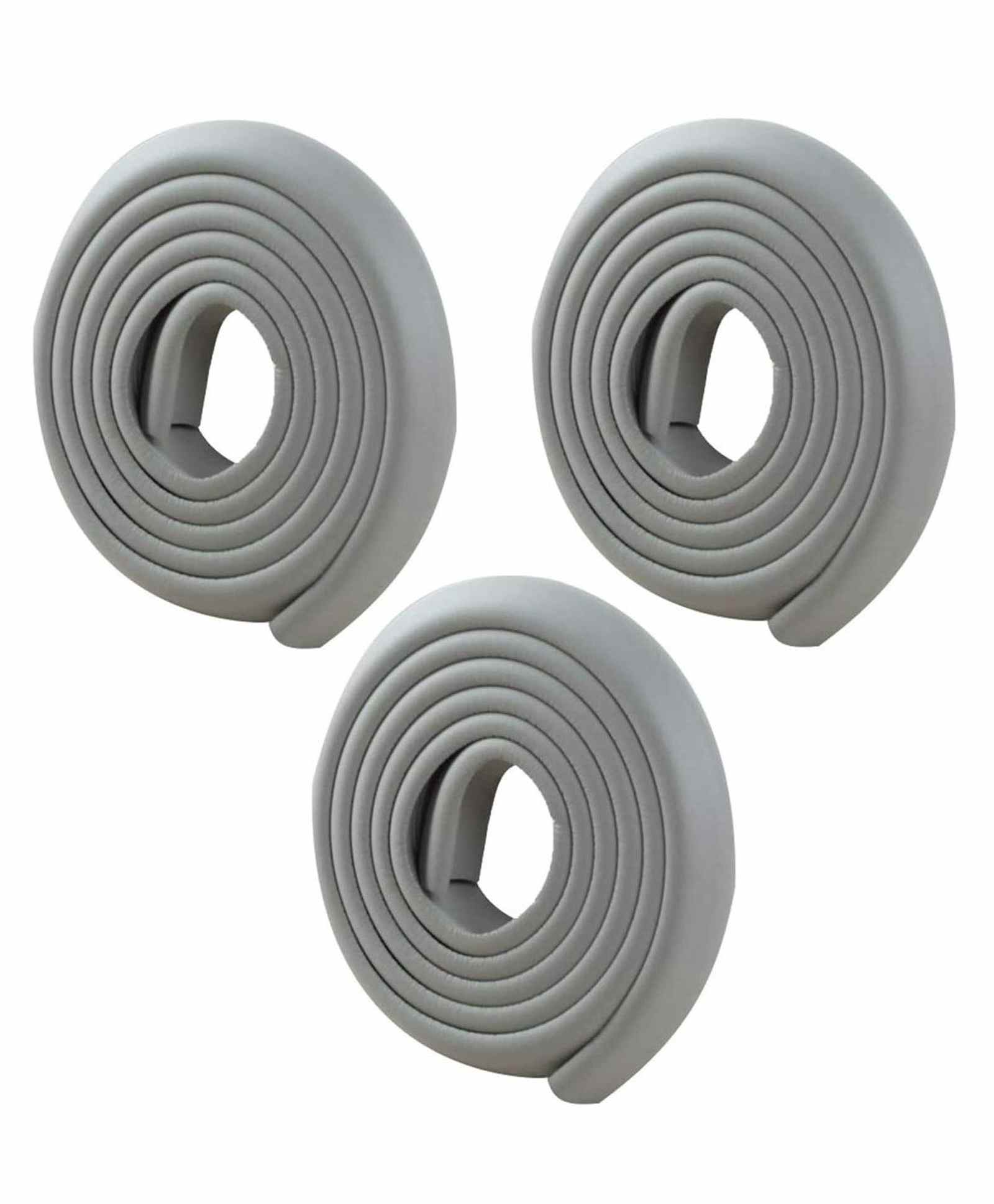 Syga Cushioned Safety Strip Furniture Edge Guard Tape Set of 3  - Grey-picture-15