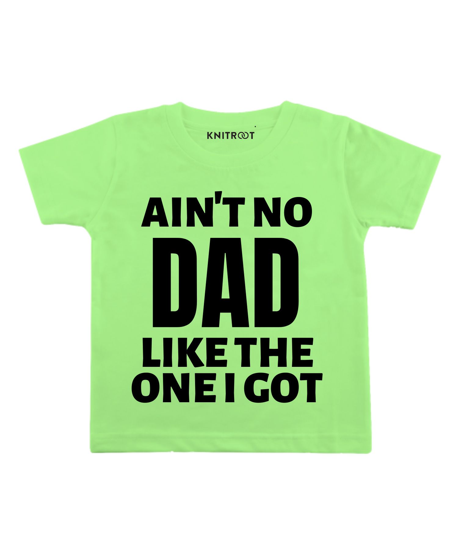 KNITROOT The One I Got Print Half Sleeves Tee - Green-picture-28