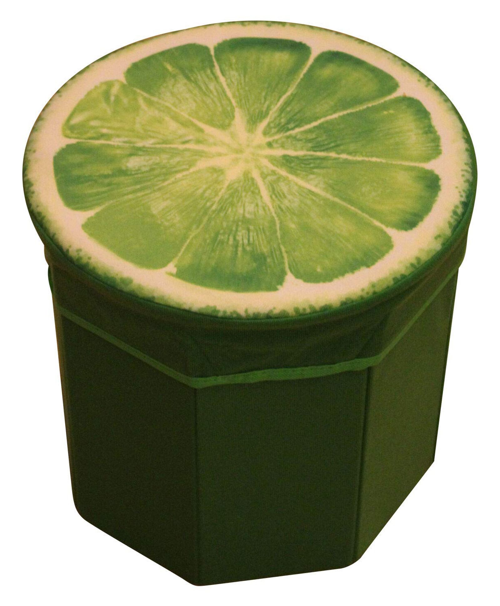FunBlast Lemon Print Multi Functional Folding Storage Box - (Color May Vary)-picture-13